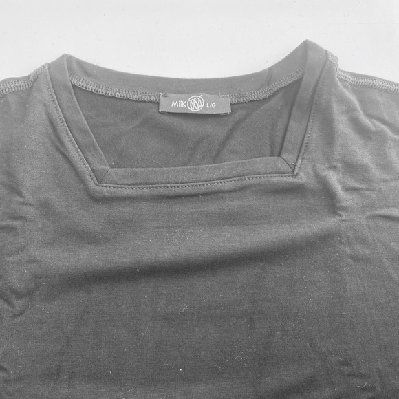 Men’s Fitted Tee w/ Square Neck - Picture 5 of 7